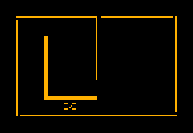 Ian's Speed Race game screenshot for Commodore PET